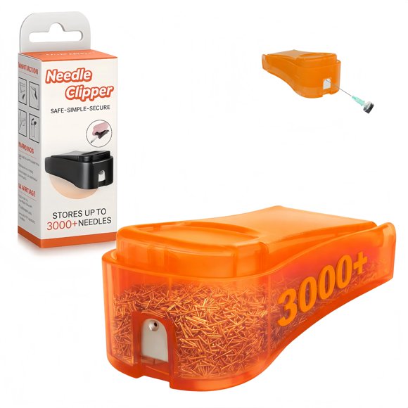 Cortador de puntas de aguja Dimple Maker, capacidad 3000, naranja