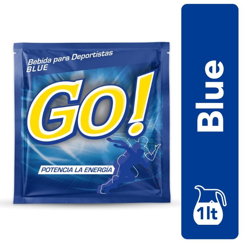 Jugo En Polvo Go Blue Sobre 60 g Zuko