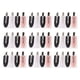 thumbnail image 1 of 36 Piezas De Plástico Sin Doblar Pinzas Para El Cabello Para La Cabeza, Maquillaje, Flequillo, Pinzas Para Peinar, Pinzas, 1 of 5