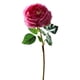 thumbnail image 1 of Flor De Rosa Artificial Para Su Novia, Mujer, Esposa, Mamá, Cumpleaños, Día De La Madre, Color Morado Oscuro, 1 of 3