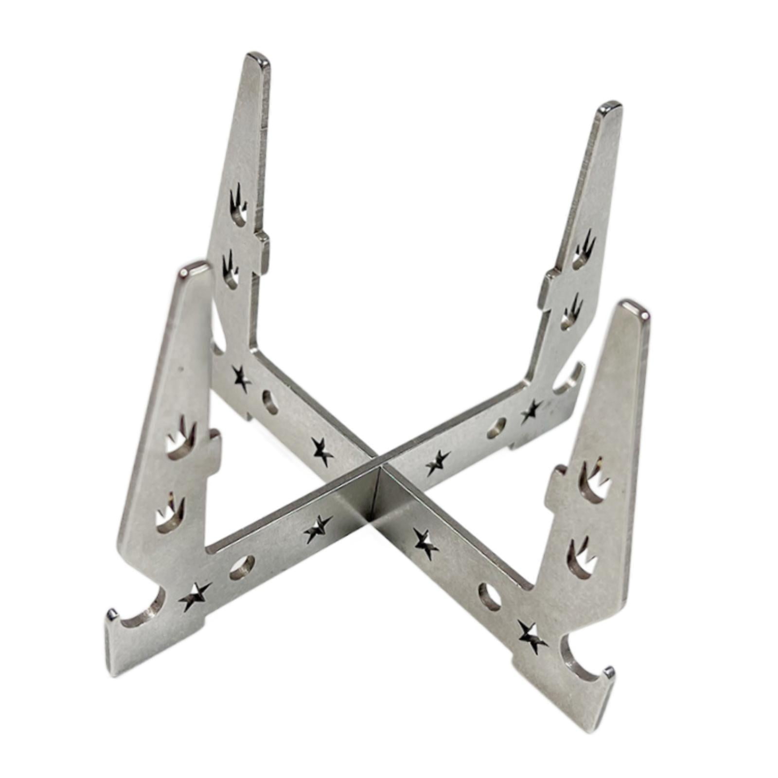 Brochetas De Metal Para Asar Brochetas Planas De Acero Inoxidable Para Barbacoa, 6 Unidad Brochetas Verticales Para Costillas