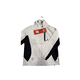 thumbnail image 1 of Chaqueta cortaviento deportiva ultra liviana micropolar blanco, talla XL, 1 of 2