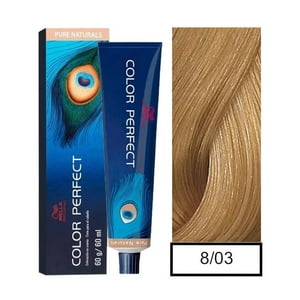 Wella - Tintura Semipermanente Color Perfect 8/03 60Gr + Oxidante