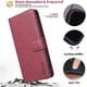 thumbnail image 4 of Funda Billetera para Motorola Moto G86 Protección RFID y Soporte Ajustable Rojo, 4 of 6