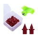 thumbnail image 4 of Spikes De Reemplazo De Picos De Zapatos De Trama 50x Para Una Práctica De Carrera A Corto Plazo Rojo, 4 of 4