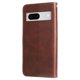 thumbnail image 4 of Funda tipo cartera para Google Pixel 7 con bolsillo con cremallera y ranuras para tarjetas – Función de soporte Marrón, 4 of 6