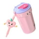 thumbnail image 1 of Taza De Café Aislada De 450 Ml Con Tapa Taza De Vacío Para Oficina Mochilero Senderismo Rosa, 1 of 3