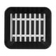 thumbnail image 2 of Jabonera para Baño New Square Negro  negro, 2 of 3