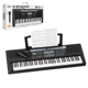 thumbnail image 1 of Teclado 61 Teclas Negro Pantalla Led Y Grabador 100 Timbres, 1 of 5