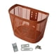 thumbnail image 1 of Cesta Delantera Para Bicicleta, Estante De Carga Grande Para Compras Al Aire Libre, Hombres, Mujeres, Marrón, 1 of 5