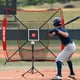 thumbnail image 2 of Red de práctica de béisbol AOLIGEIJS 183 x 183 cm con tee y zona de strike, 2 of 9
