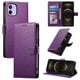 thumbnail image 1 of Funda Para Iphone 12 Mini – Cuero Premium, 3 Ranuras Para Tarjetas, Protección Contra Impactos, 1 of 5