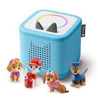 Tonies - Reproductor De Audio Toniebox 2 Paw Patrol Bundle Para Niños De 3 Años O Más Con Figuras