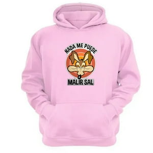 Genérico - Polerón Canguro Coyote Rosa Talla Xs Unisex