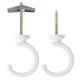 thumbnail image 1 of Ganchos de techo Aidoclip, 2 piezas, colgadores resistentes para plantas, 1 of 7