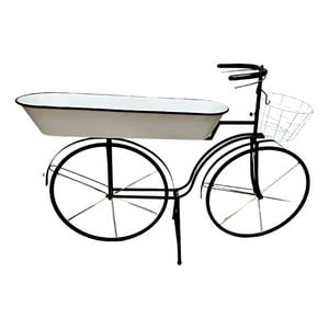 Genérico - Porta Macetas Decorativo Bicicleta Clásica Elegante Jhn