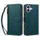 thumbnail image 3 of Funda con Billetera para [iPhone 17] con Bolsillo Zipper y Tarjetero Verde pavo real, 3 of 6