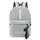 thumbnail image 1 of 2024 Large-capacity Student School Bag Casual Solid Color Backpack Material Oxford Men New Backpack Multi-functional Simple Bag, 1 of 3