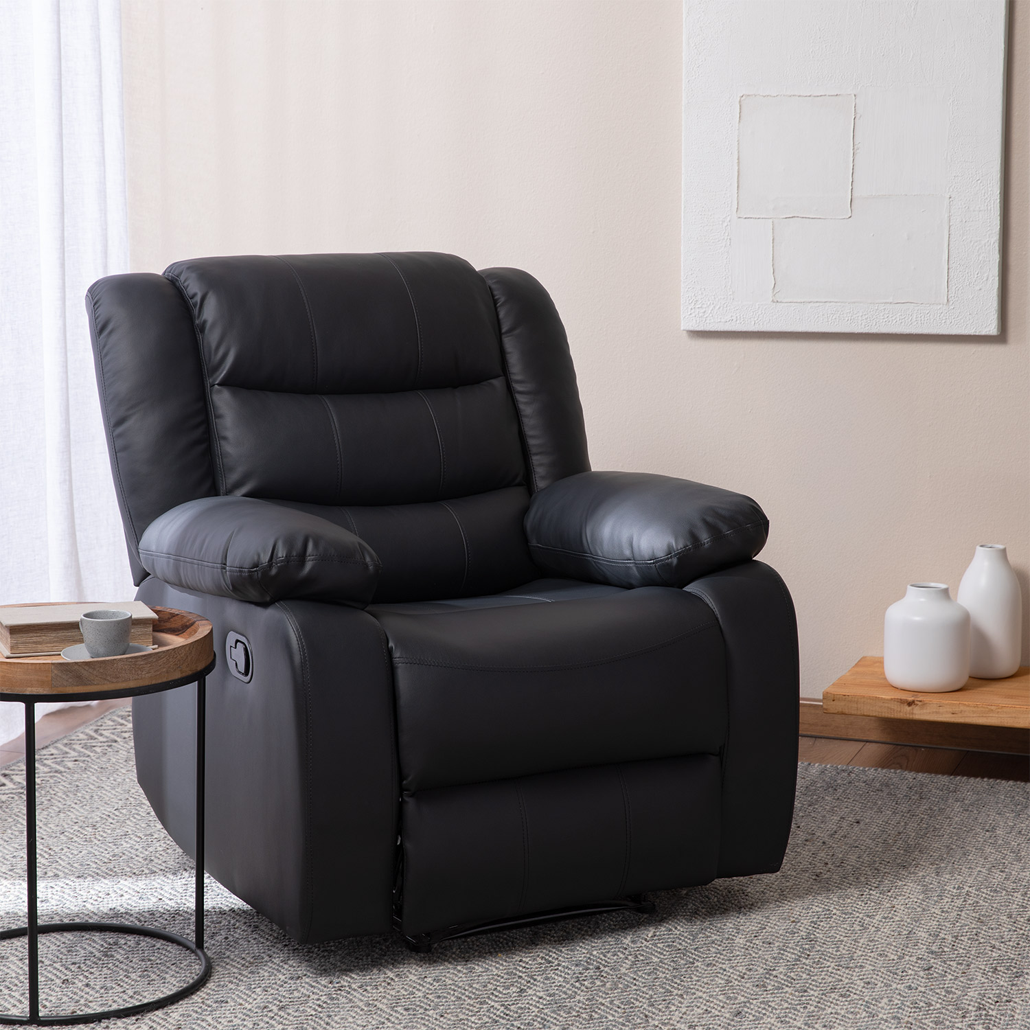 Daniels - Berger Reclinable Moderno Café Oscuro Danish 057C