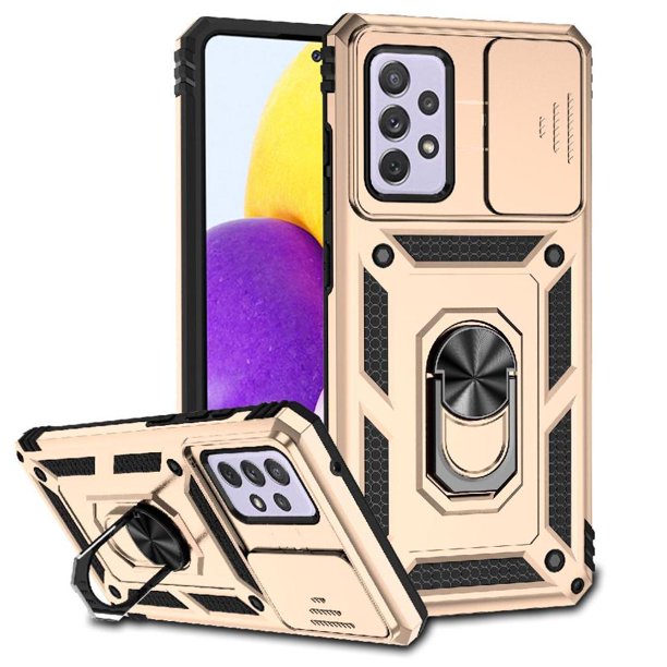 Estuche GANGXUN para Samsung Galaxy A52 5G, soporte giratorio 360°, estilo mecánico y magnético