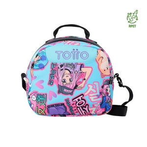 Totto - Lonchera Escolar Borrador Rpet Anime Girls