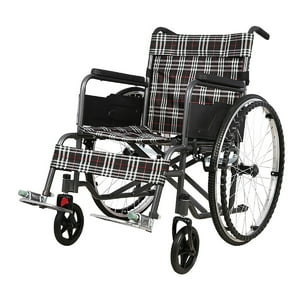 First Care - Silla De Ruedas Standard Plegable Gris