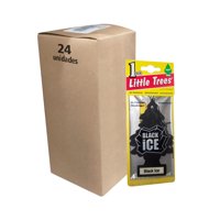Little Trees - Pack 24 Pinos Aromáticos Aroma Black Ice