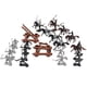 thumbnail image 2 of Figuras De Acción Militar Army Men Soldiers Playset Sandtable Scene Play 22pcs, 2 of 5
