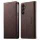 thumbnail image 1 of Funda Billetera de Cuero para [Samsung Galaxy A34 5G], Bloqueo RFID, Tarjetas y Soporte Café, 1 of 5