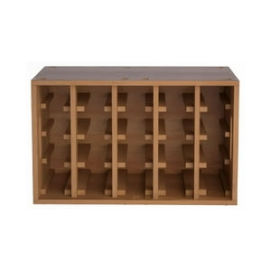 Rebajas - Estante Grande Cava De Madera Soporte Para 20 Botellas Vino