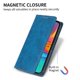 thumbnail image 5 of Funda tipo cartera con bloqueo RFID para Samsung Galaxy A16 Con tapa abatible, portatarjetas, cierre magnético, TPU y soporte Azul, 5 of 6