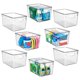 thumbnail image 1 of Contenedores de almacenamiento de plástico ClearSpace Perfect Pantry, paquete de 8, 1 of 6