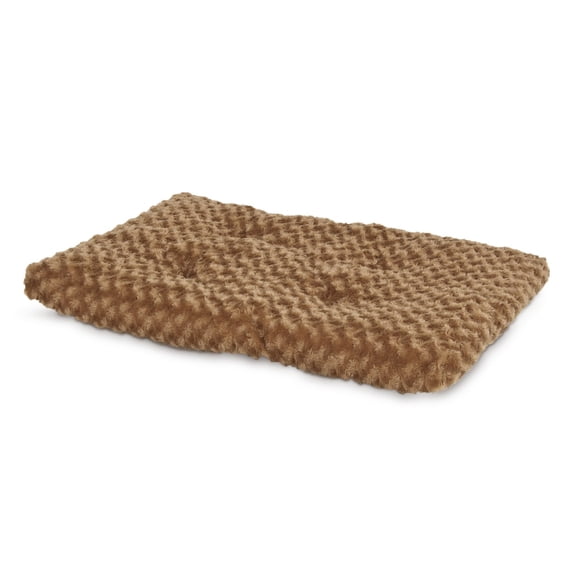 Alfombrilla de felpa Petmate para 32 cajas, color marrón tabaco