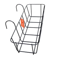 Pottery - Porta Macetero Colgante, Tipo Canasto, Metalico, Negro, Para 3 Macetas