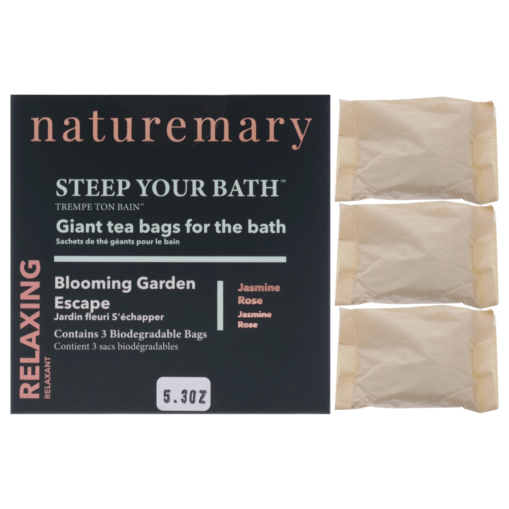 Baño Relajante Naturemary Jazmín Y Rosa 150 Ml