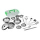 thumbnail image 4 of Juego De Mini Utensilios De Cocina De Acero Inoxidable De 17 Piezas Para Regalo De Cumpleaños Para Niños Y Niñas, 4 of 5