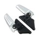 thumbnail image 1 of Reposapiés Trasero De Aleación De Aluminio Para Pasajero De Motocicleta Vespa Argent, 1 of 5
