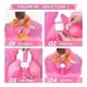 thumbnail image 2 of Flotador Chaleco Infantil Natación Baño Piscina Verano Bebe - FUCSIA, 2 of 3