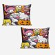 thumbnail image 3 of Halloween Hello_Kitty_ Quilt Set FullSoft Lightweight Quilts Quilted Bedspreads3 Pieces Set Queen SizeColorful Cartoon Print All Season 173*218CM, 3 of 5