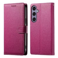 Funda Para Foxdock Samsung Galaxy S25 Plus– Cuero Premium, 3 Ranuras Para Tarjetas, Protección Contra Impactos