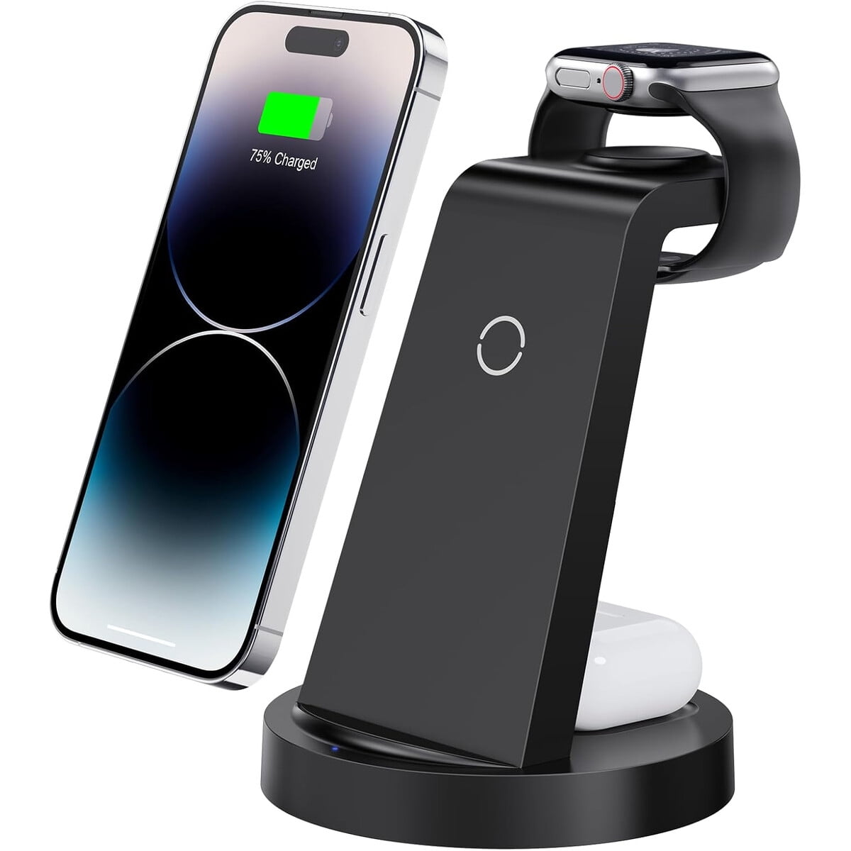 Vyseglobal - Cargador Inalambrico 3 En 1 Para Iphone Apple Watch Airpods