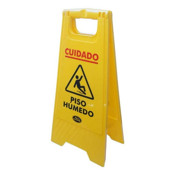 Cartel Peligro Piso Humedo