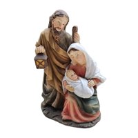 Magideal - De De Natividad, Estatua De Resina De , Colección De Bebé Jesús, Escultura De Para Dormitorio, Chimenea, Sala De