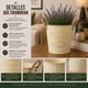 thumbnail image 4 of Macetero Metalico Beige Decorativo Con Asas Jardín S, 4 of 7