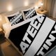 thumbnail image 1 of ATEEZ And ATINY Duvet Cover Set with a Bold Diagonal Design Vintage Digital Print Bedding Soft And Breathable, 1 of 1