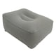 thumbnail image 2 of Almohadilla curva para reposapiés inflable, cojín cómodo para reposapiés, almohada suave para pies, plegable para oficina, viaje, ordenador, avión, Gris, 2 of 5