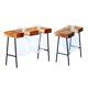 thumbnail image 3 of 2pcs Estante De Madera Maceta Maceta Soporte Soporte De Exhibición Interior, 3 of 6