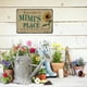 thumbnail image 5 of Letrero bienvenido lugar Mimi girasol estaño vintage granja girasol impresión metal jardín bar porche hogar 20x30 cm, 5 of 7