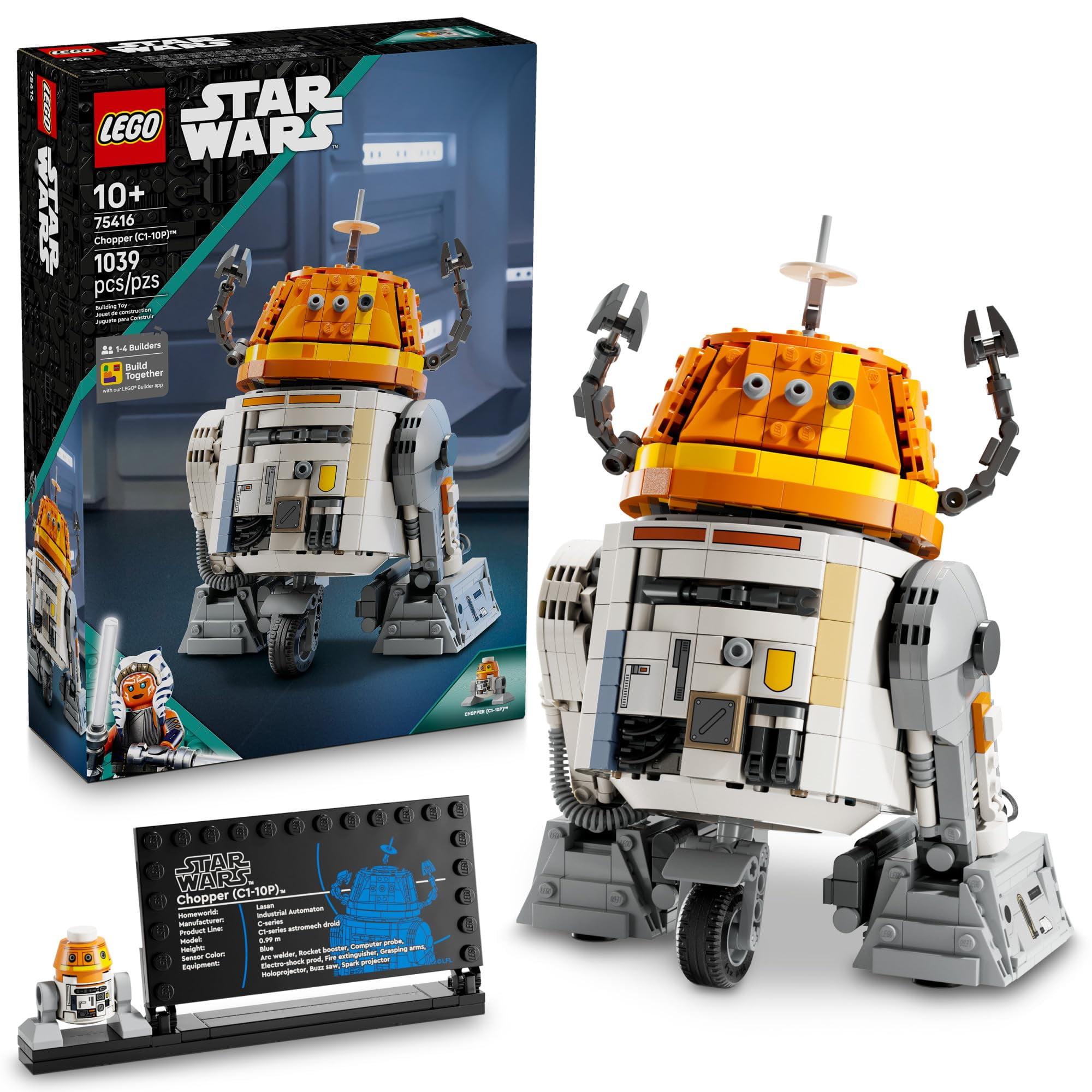 Juguete De Construcción Lego Star Wars Ahsoka Chopper Droid 75416