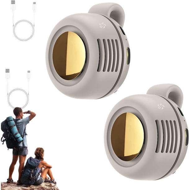 Ventilador mini clip portátil 360° rotación pareja ajustable 3 velocidades exterior oficina